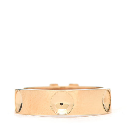 Louis Vuitton 18K Yellow Gold Empreinte LV Ring 51 5.75 3 of 5