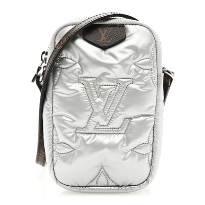 Louis Vuitton Econyl Monogram Pillow Phone Pouch Silver 1 of 8