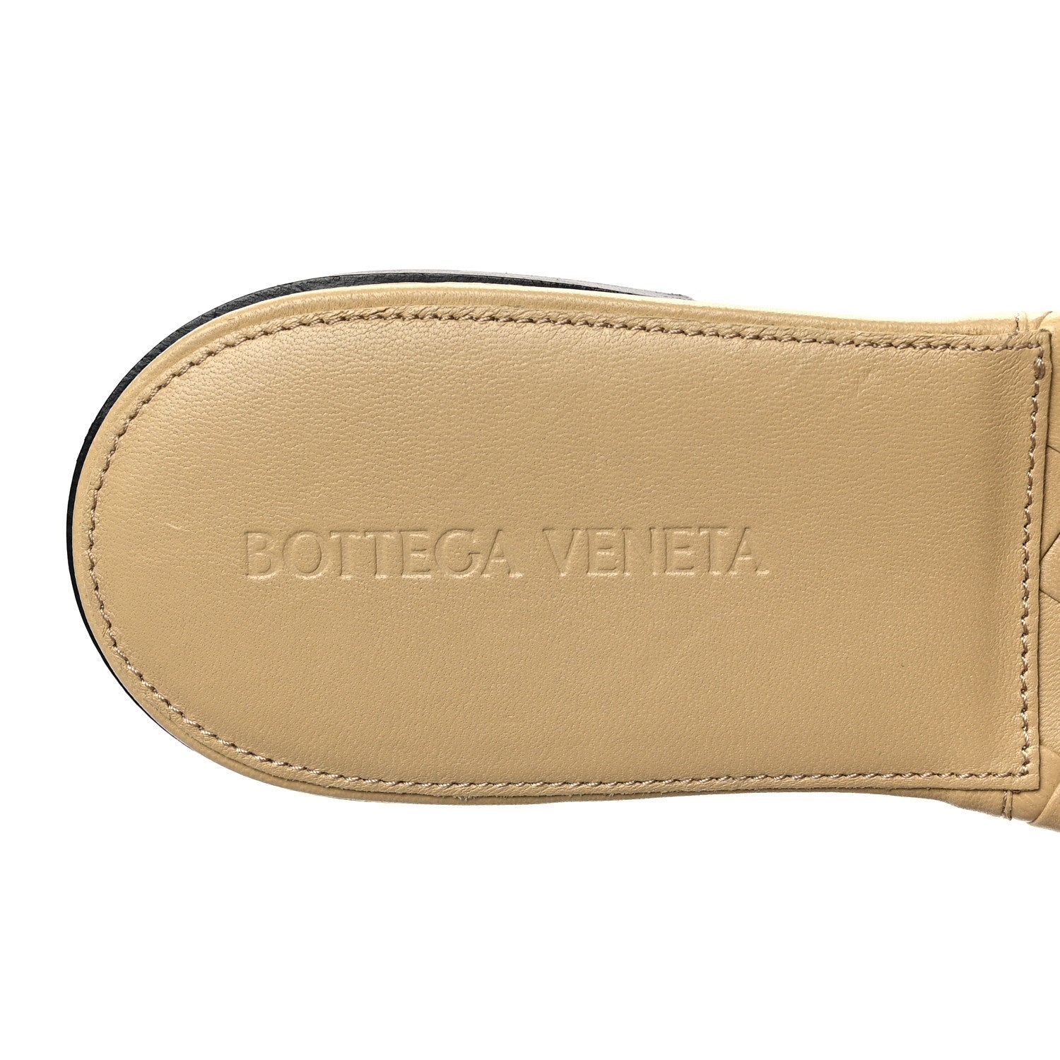 Bottega Veneta Nappa Maxi Intrecciato Lido Flat Sandals 39 Cane Sugar 7 of 7