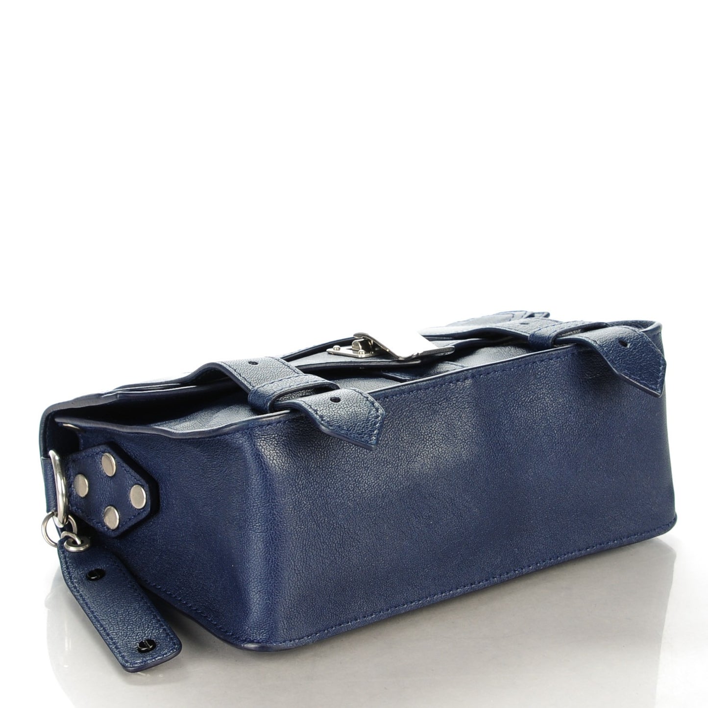 Lambskin PS1 Mini Pouch Messenger Bag Indigo