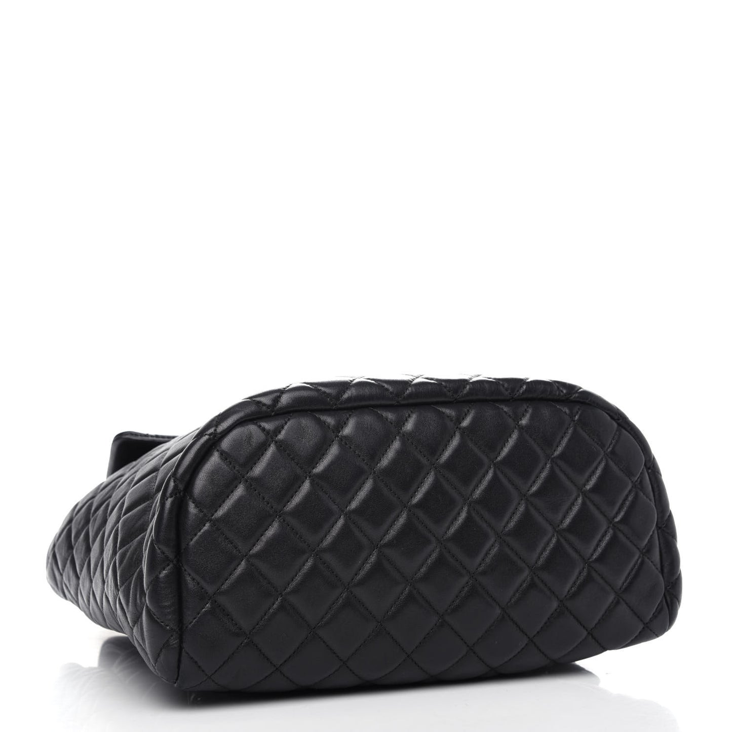 Lambskin Quilted Large Urban Spirit Backpack Black