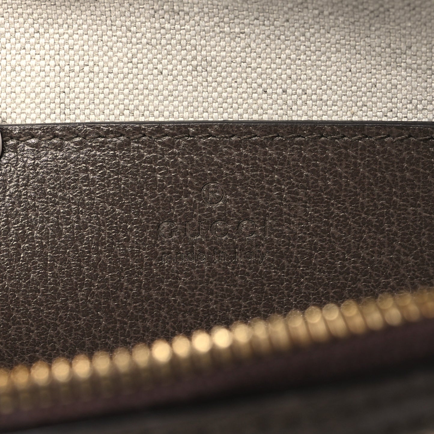 Monogram Jumbo GG Textured Dollar Calfskin Web Small Ophidia Dome Shoulder Bag Camel Ebony New Acero