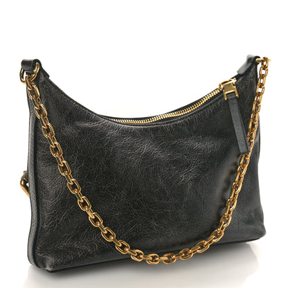 Givenchy Aged Calfskin Mini Voyou Boyfriend Party Bag Black 3 of 8