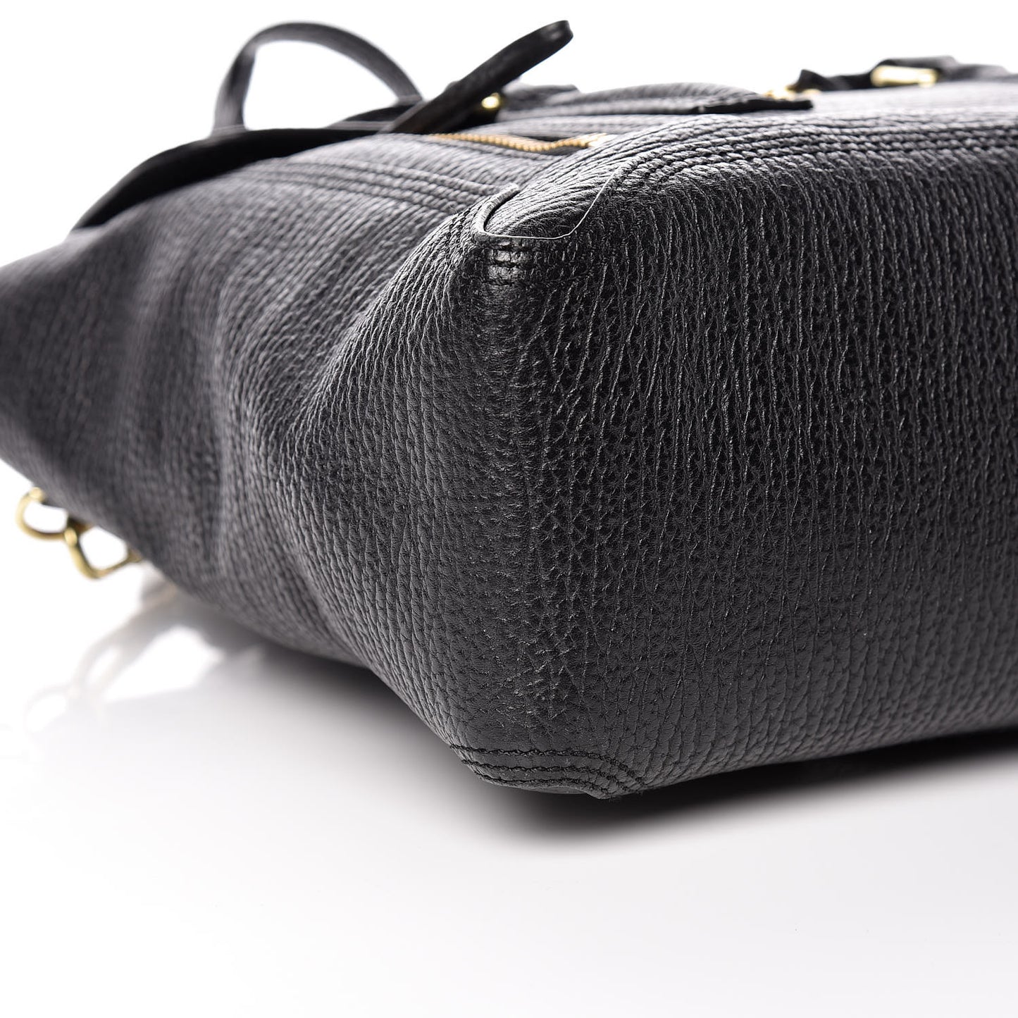 3.1 Textured Calfskin Medium Pashli Satchel Black