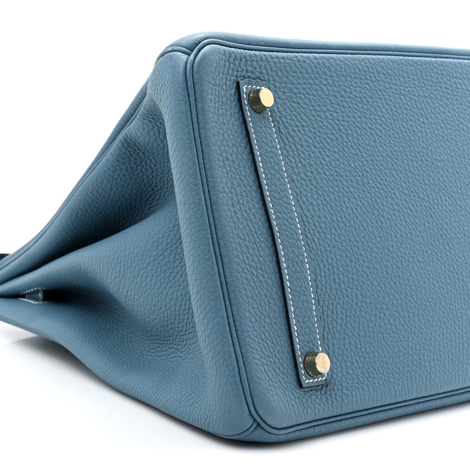 Hermes Togo Birkin 35 Blue Jean 10 of 15