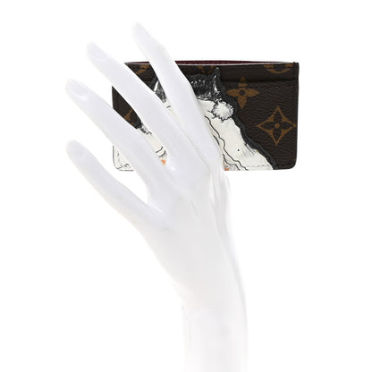 Louis Vuitton Monogram Travels With Grace Coddington Card Holder 3 of 14