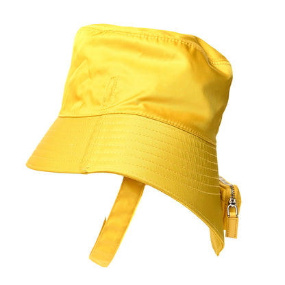 Prada Re-Nylon Mens Multifunctional Bucket Hat L Giallo 6 of 9