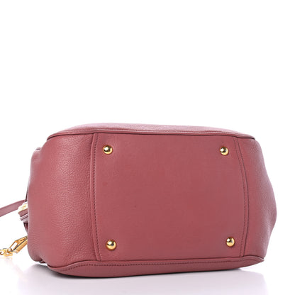 Miu Miu Goatskin Madras Bauletto Peonia 3 of 4