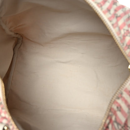 Louis Vuitton Mini Lin Croisette Speedy 30 Rouge 5 of 10