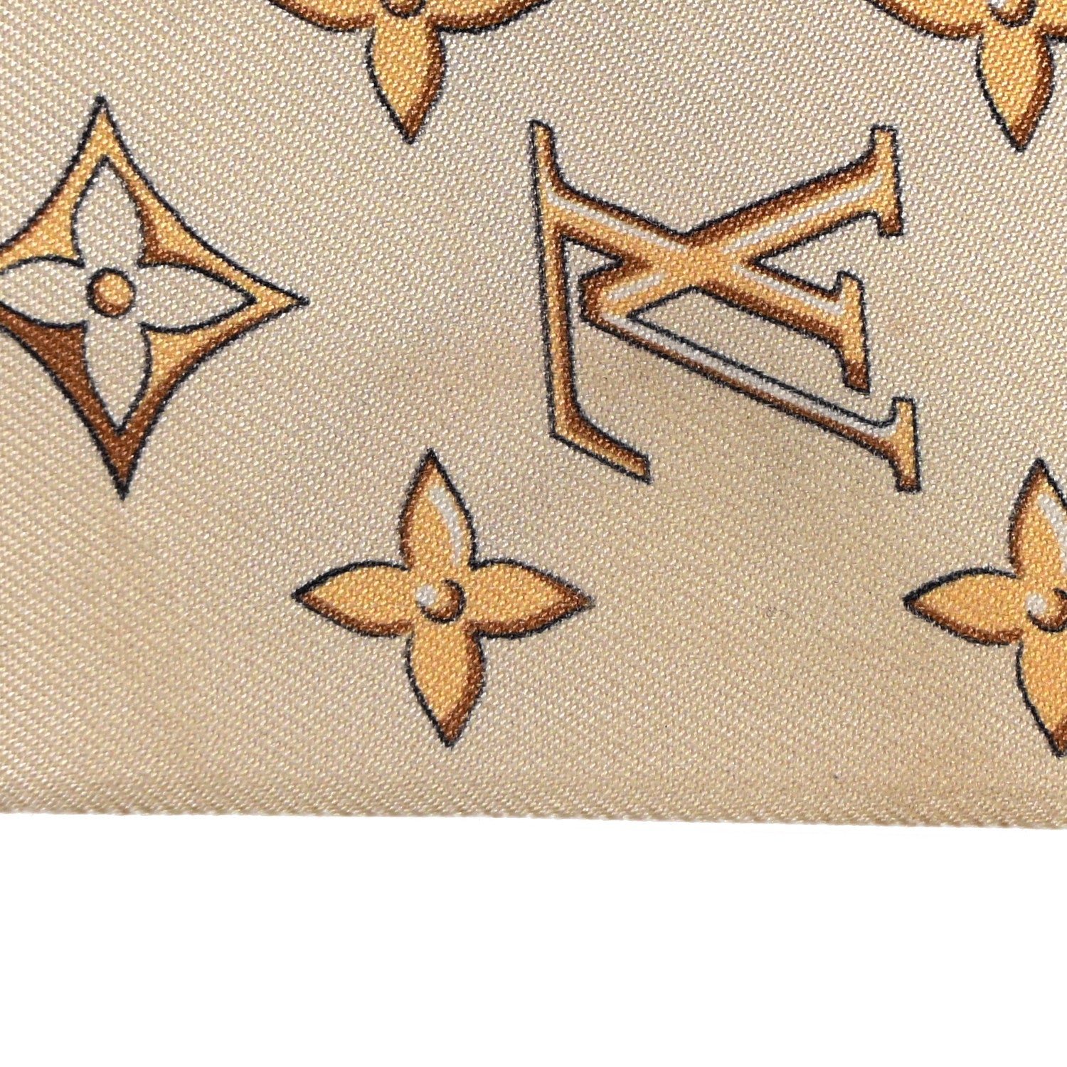 Louis Vuitton Silk Louisette BB Bandeau Gold 8 of 10