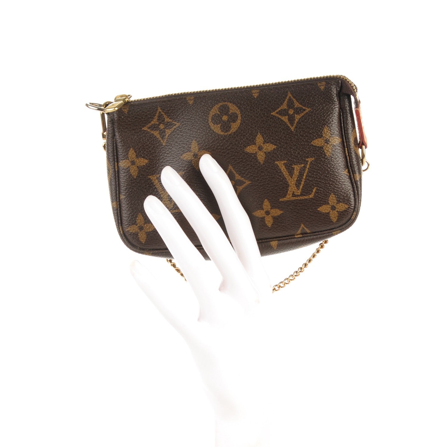 Louis Vuitton Monogram Mini Pochette Accessories 2 of 7