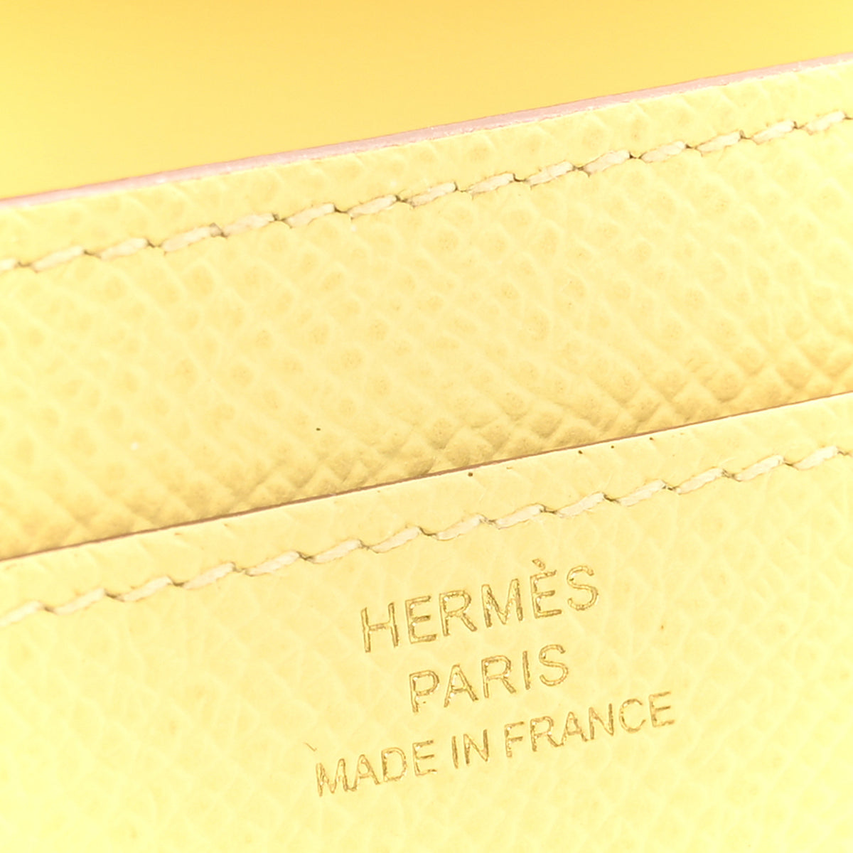 Epsom Constance Long Wallet To Go Wallet Jaune Poussin