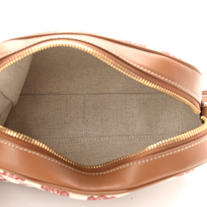Celine Triomphe Canvas Small Camera Bag Fox Red 5 of 10