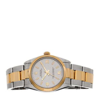 Rolex Stainless Steel 18K Yellow Gold 31mm Oyster Perpetual Datejust Watch Silver 77483 2 of 5