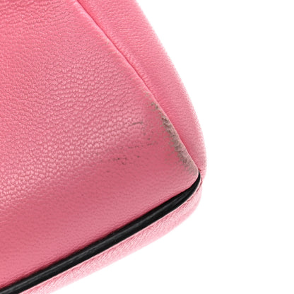 Fendi Shiny Nappa Micro Peekaboo Iconic Satchel Rosa Fluo 5 of 6