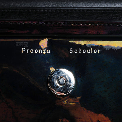 Proenza Schouler PS11 Mini Classic Shoulder Bag Holographic Oil Slick 6 of 12