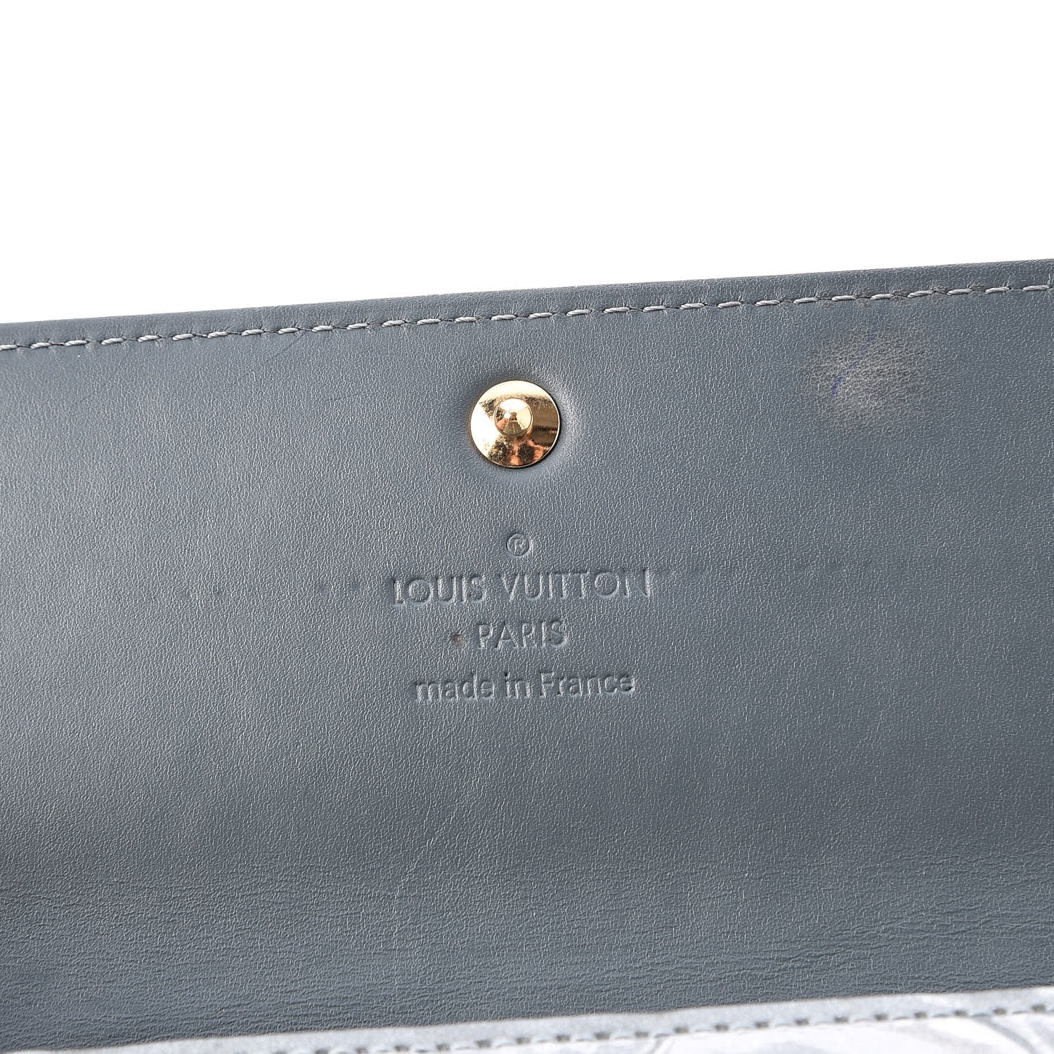 Louis Vuitton Vernis Sarah Wallet Givre 5 of 8
