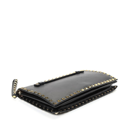 Valentino Garavani Nappa Rockstud Wristlet Clutch Black 4 of 7