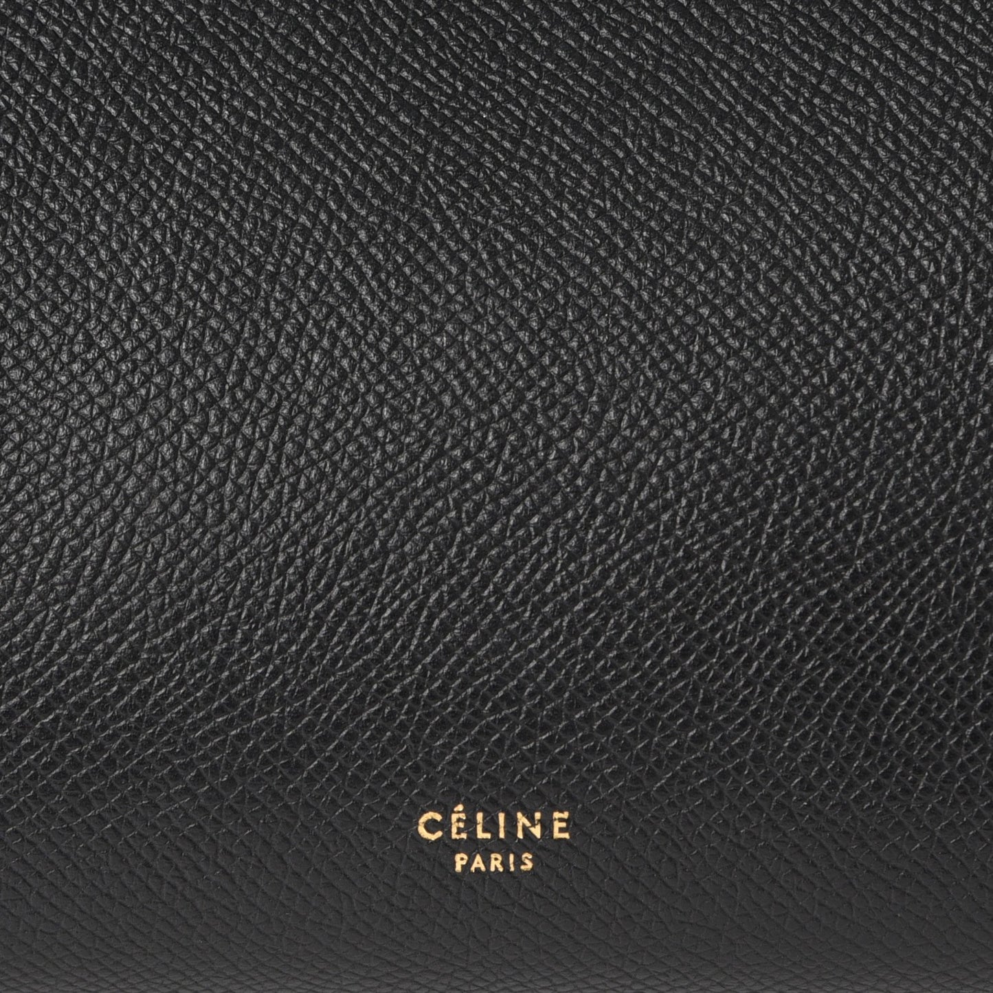 Grained Calfskin Mini Belt Bag Black