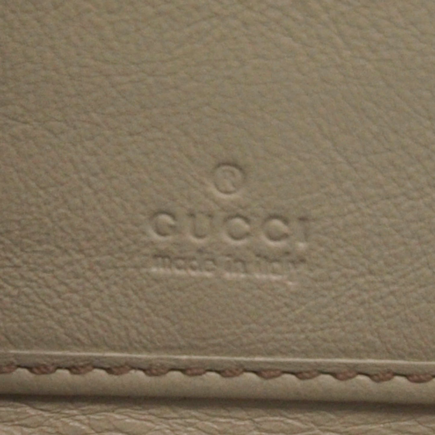 Guccissima GG Pierce Zip Around Wallet White