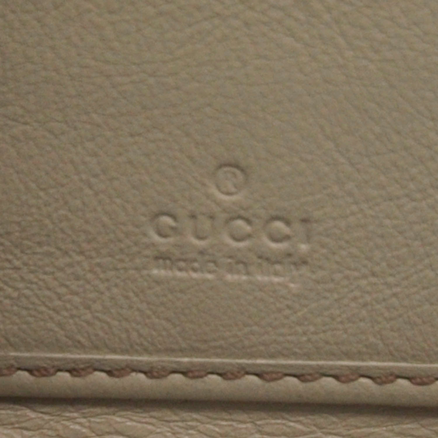Gucci Guccissima GG Pierce Zip Around Wallet White 4 of 6