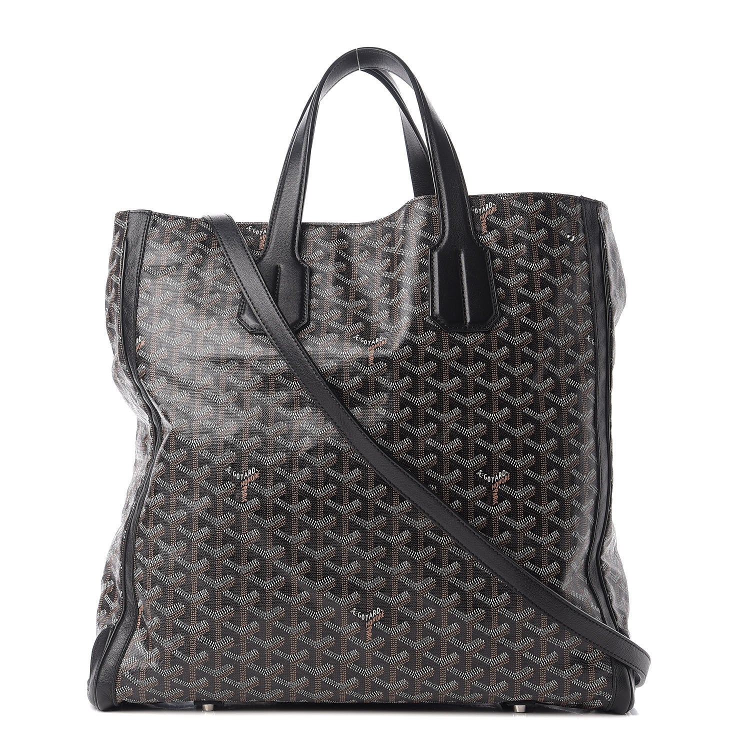 Goyard Goyardine Voltaire Tote Black 1 of 9