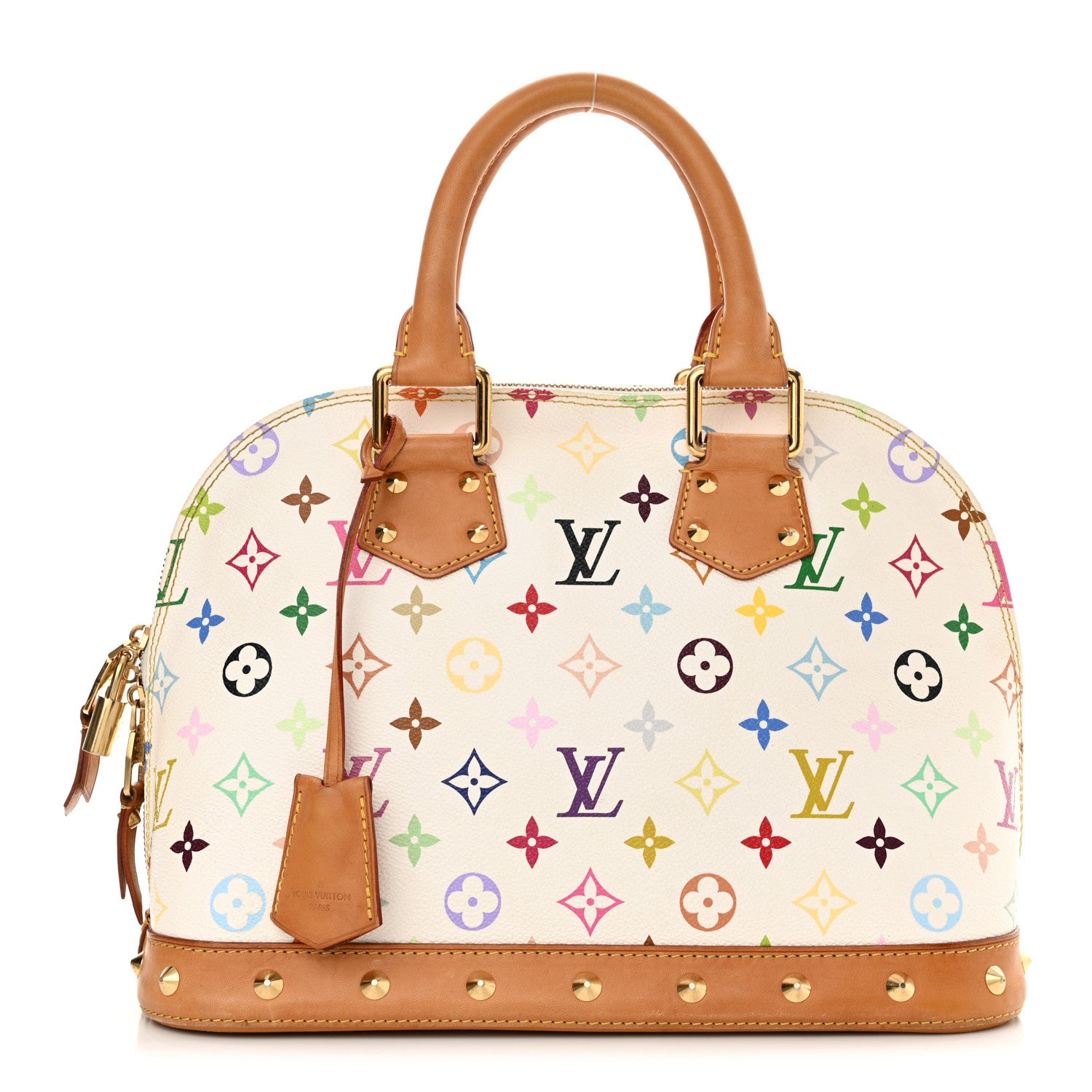 Louis Vuitton Monogram Multicolor Alma PM White 1 of 11