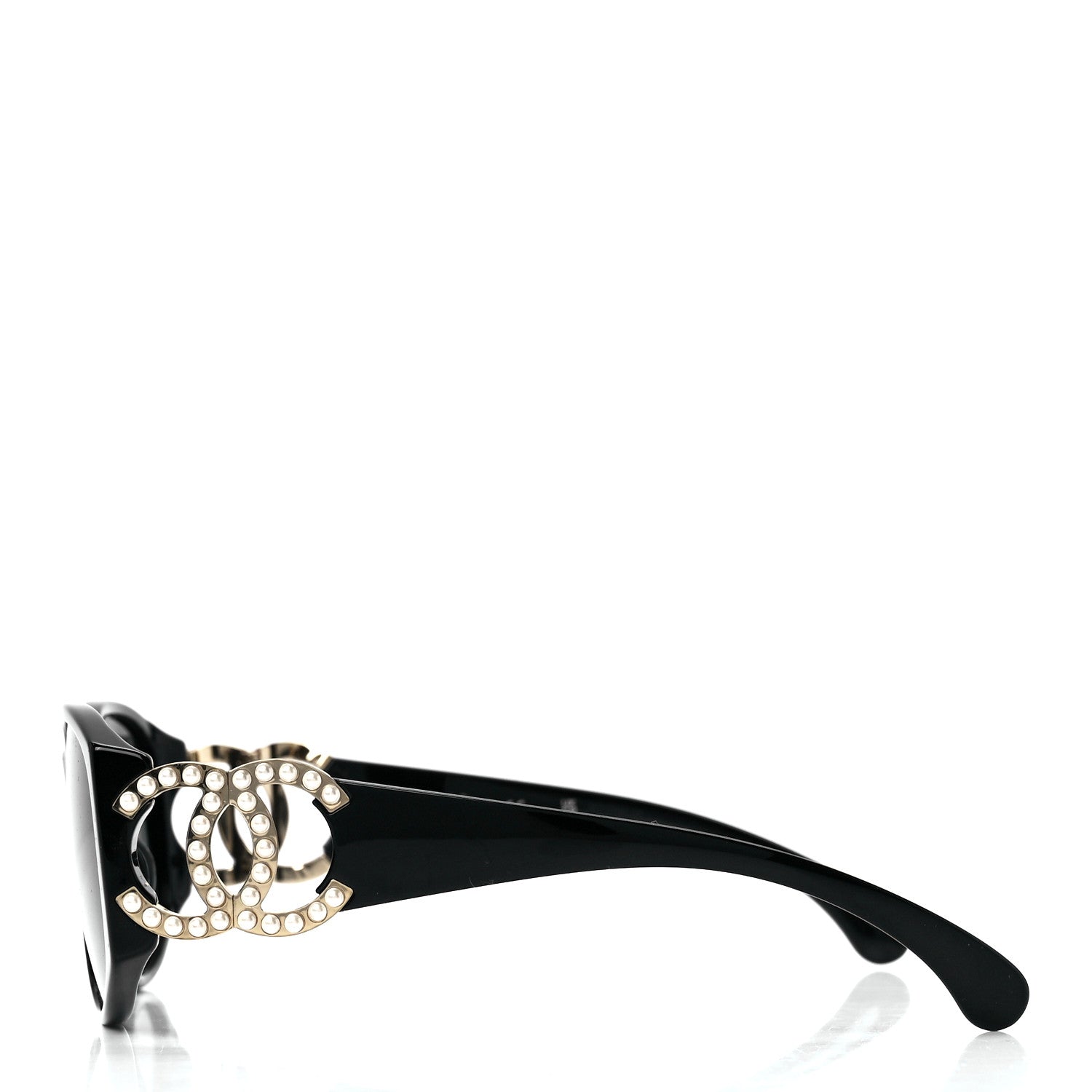 Chanel Pearl CC Sunglasses 71498-A Black 3 of 8