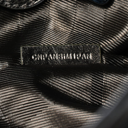 Burberry Shimmer Check Byron Tote Silver 8 of 9