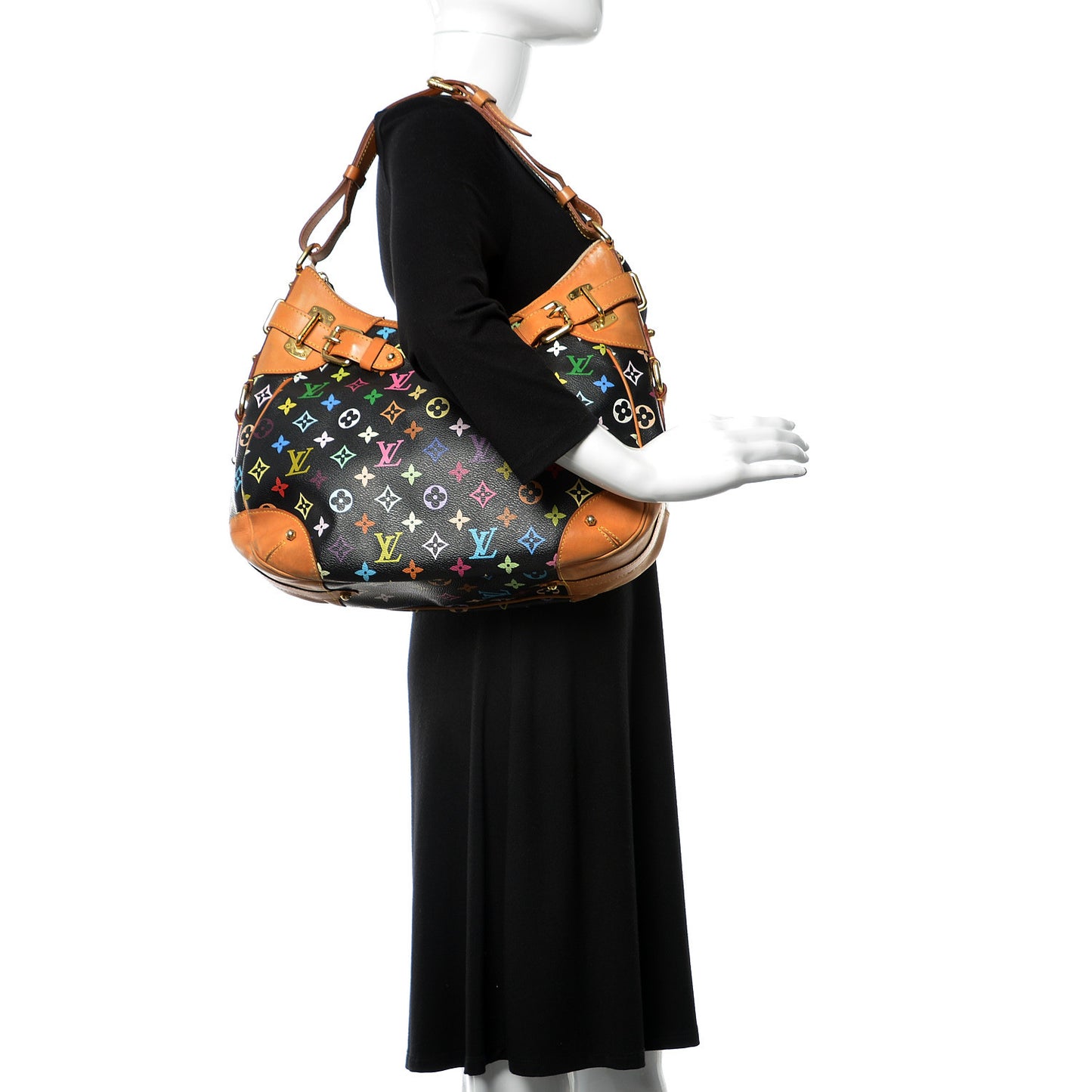 Monogram Multicolor Greta Black