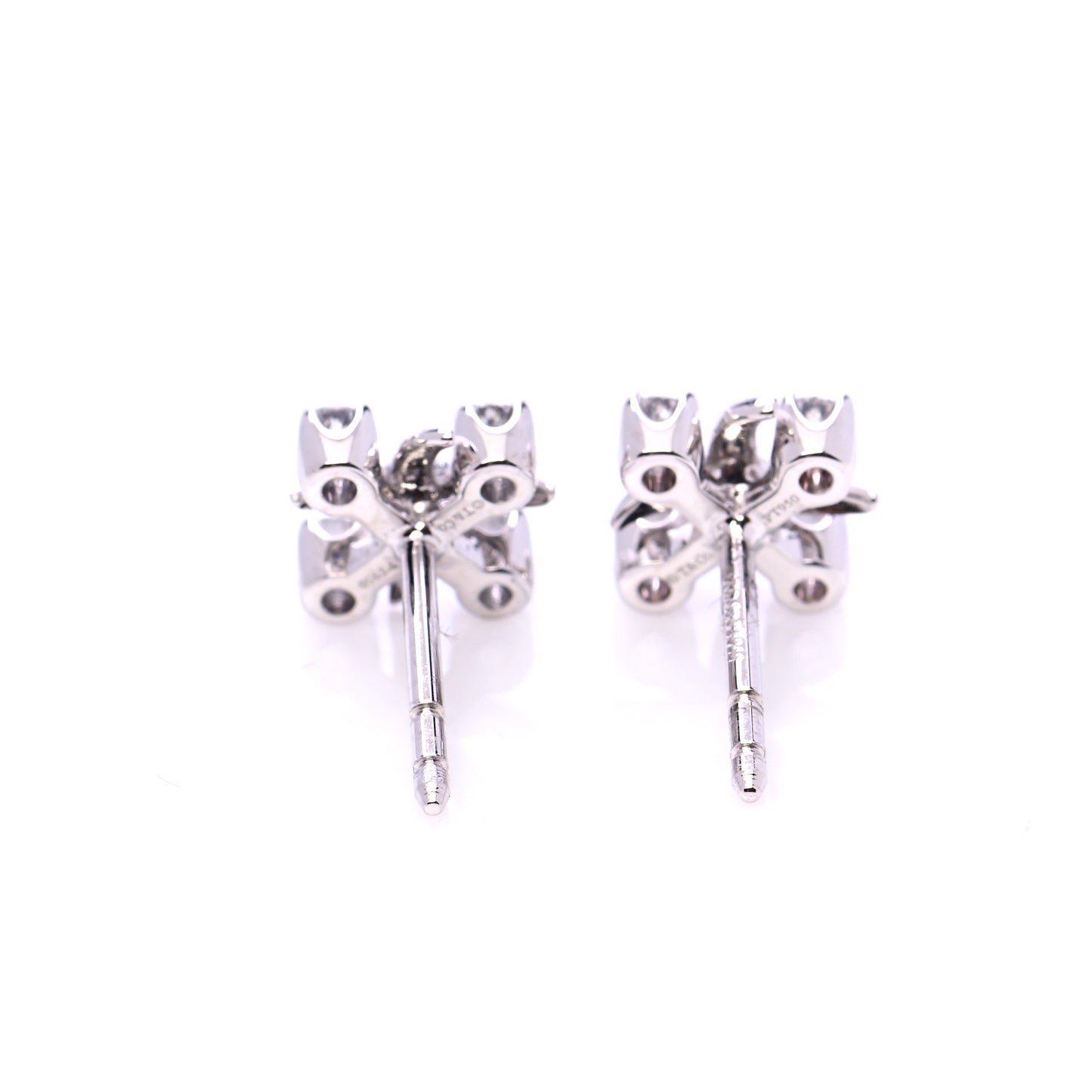 Platinum Diamond Schlumberger Lynn Earrings