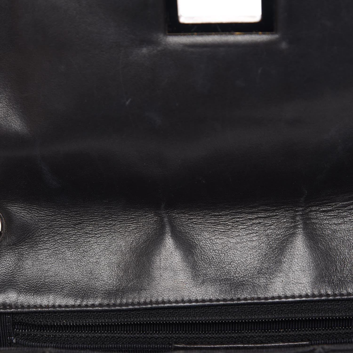 Chanel Lambskin Medium Patchwork Mademoiselle Flap Grey 9 of 12