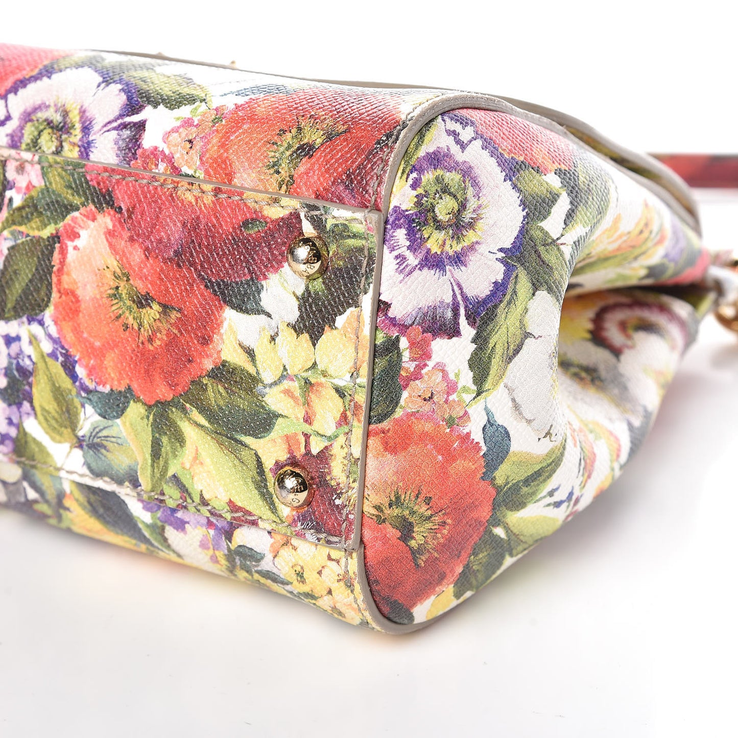 Dauphine Floral Print Medium Miss Sicily Satchel Multicolor