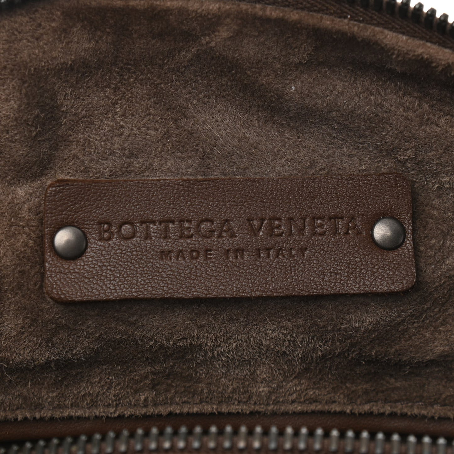 Nappa Intrecciato Boston Brown