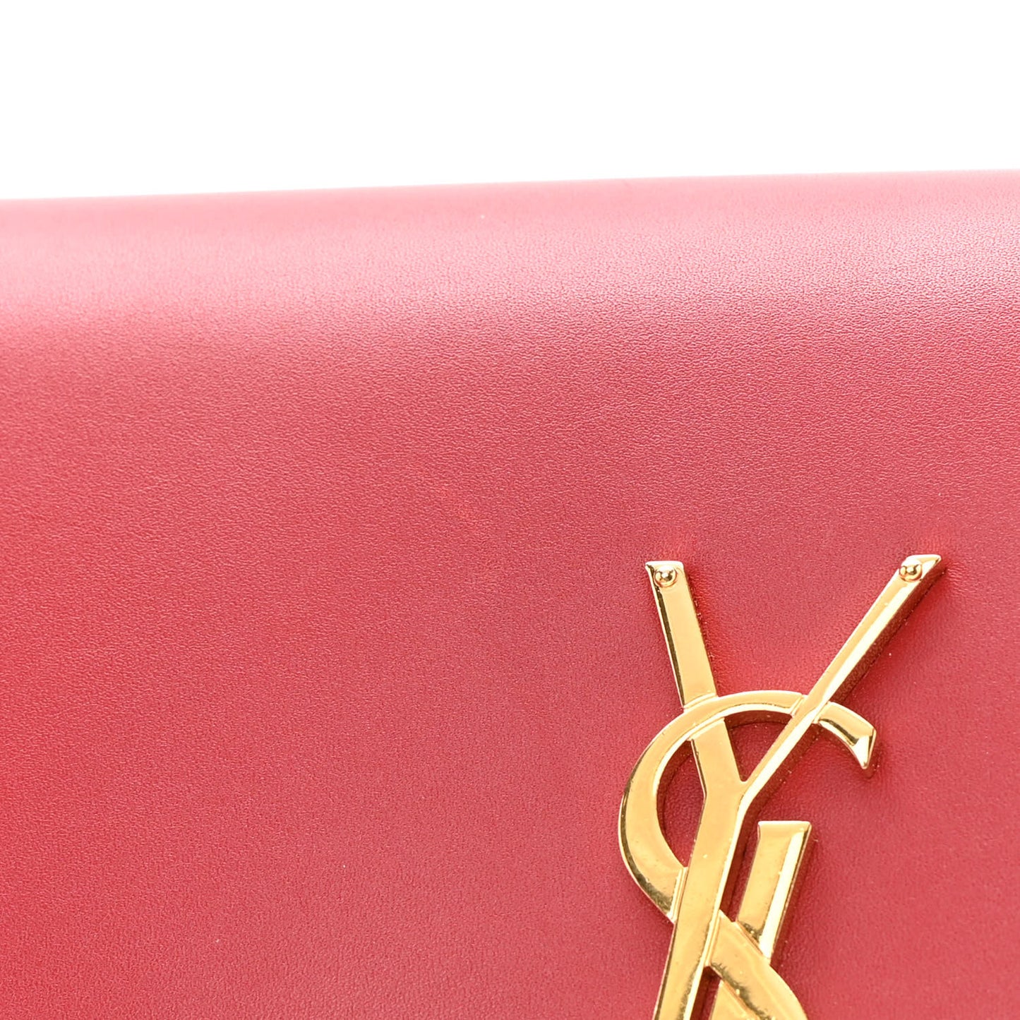 Smooth Calfskin Medium Classic Monogram Kate Tassel Satchel New Lipstick