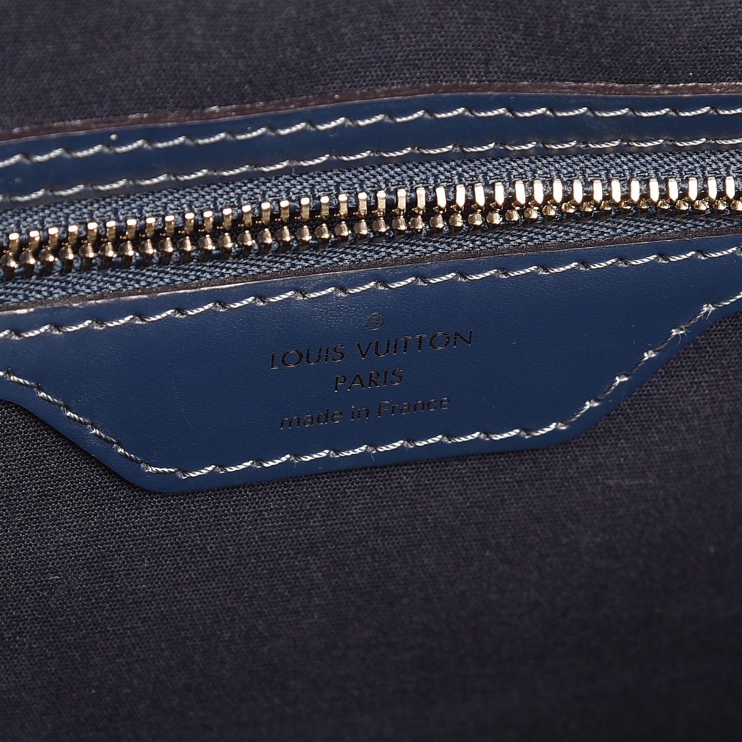Louis Vuitton Epi Brea MM Indigo 6 of 7