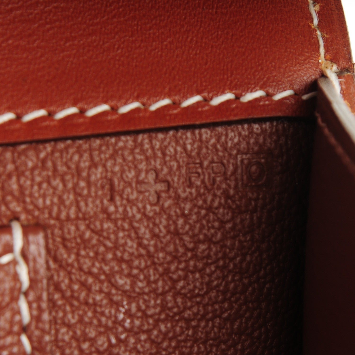 Hermes Tadelakt Medor 23 Clutch Fauve 7 of 7