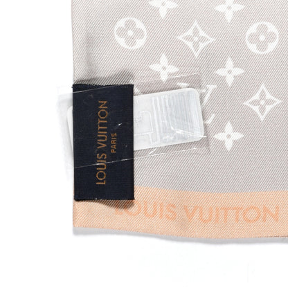 Louis Vuitton Silk Monogram Gradient By The Pool Bandeau Mist 3 of 4
