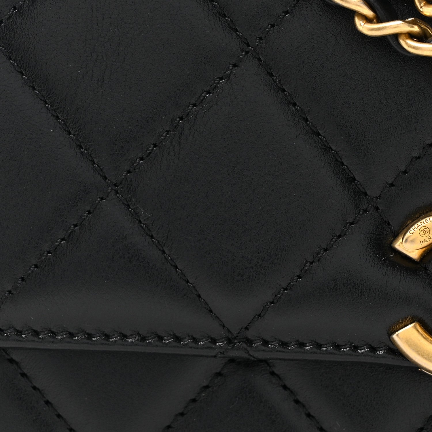 Chanel Calfskin Quilted Mini Perfect Fit Flap Black 9 of 12