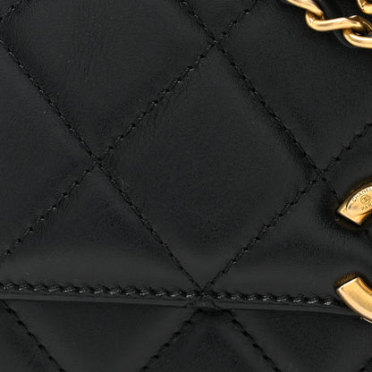 Chanel Calfskin Quilted Mini Perfect Fit Flap Black 9 of 12