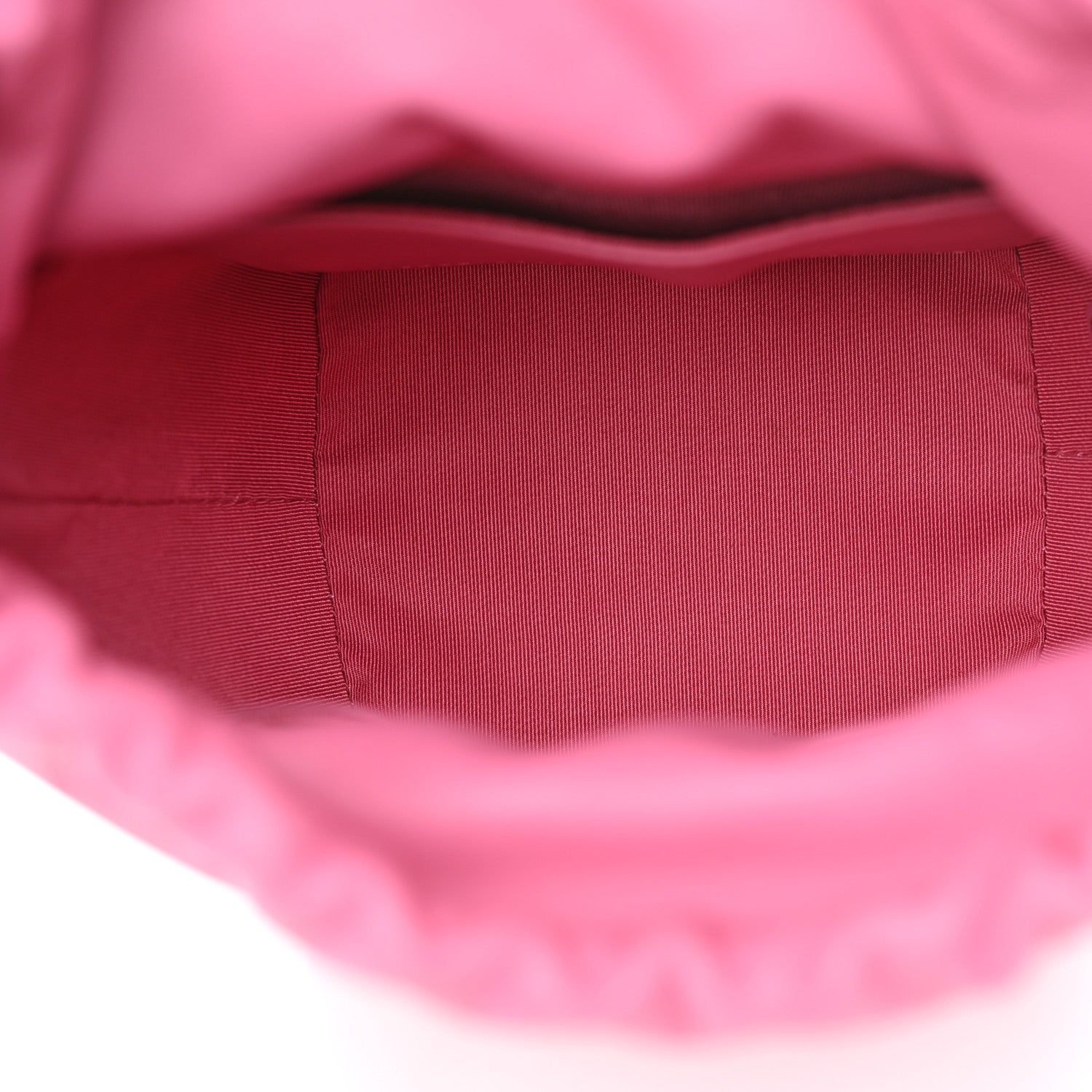 Chanel Calfskin Small CC Chain Bucket Drawstring Bag Pink 5 of 10
