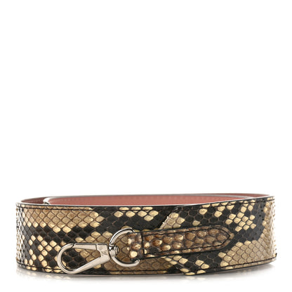 Louis Vuitton Snakeskin Bandouliere Shoulder Strap Natural 1 of 4
