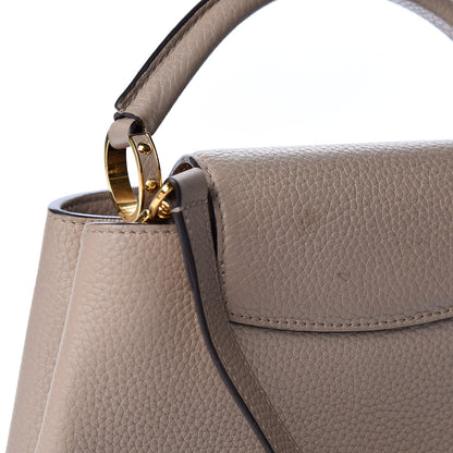Louis Vuitton Taurillon Capucines BB Galet 7 of 9
