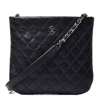 Chanel Calfskin Quilted Crossbody Bag Black 1 of 10