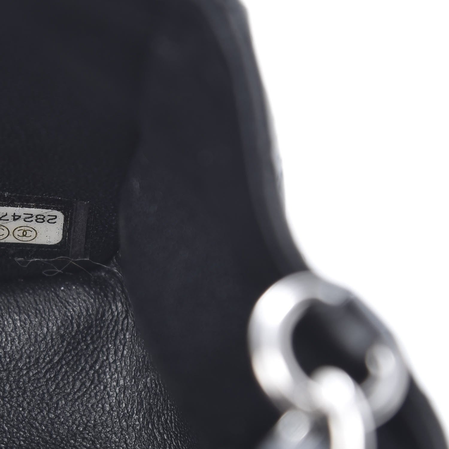 Chanel Lambskin Quilted Mini Rectangular Flap Black 7 of 11