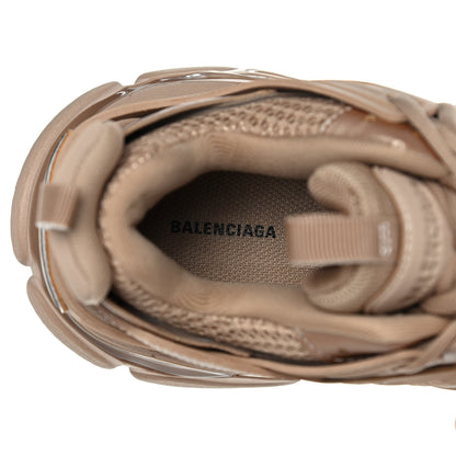 Balenciaga Mesh Rubber Uni-Matte Full Color Womens Track Sneakers 37 Full Beige 10 of 17
