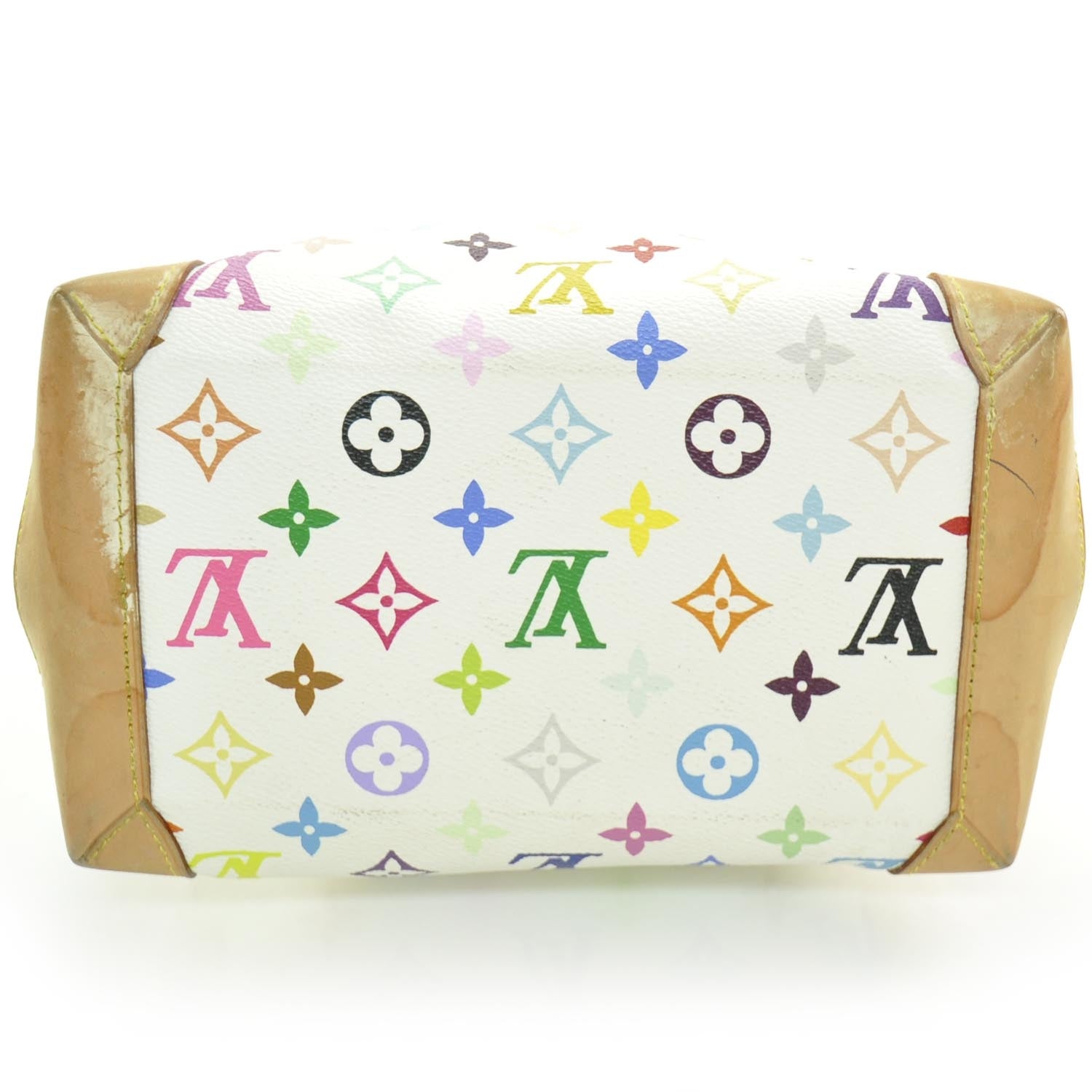 Louis Vuitton Monogram Multicolor Audra White 5 of 9
