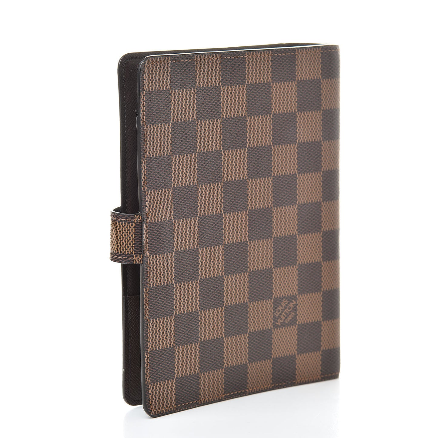 Damier Ebene Medium Ring Agenda Cover