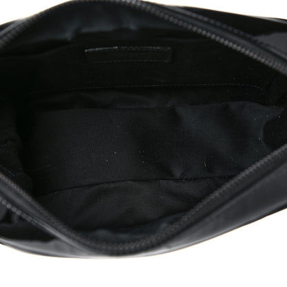 Saint Laurent Patent Calfskin Matelasse Monogram Lou Camera Bag Black 6 of 11