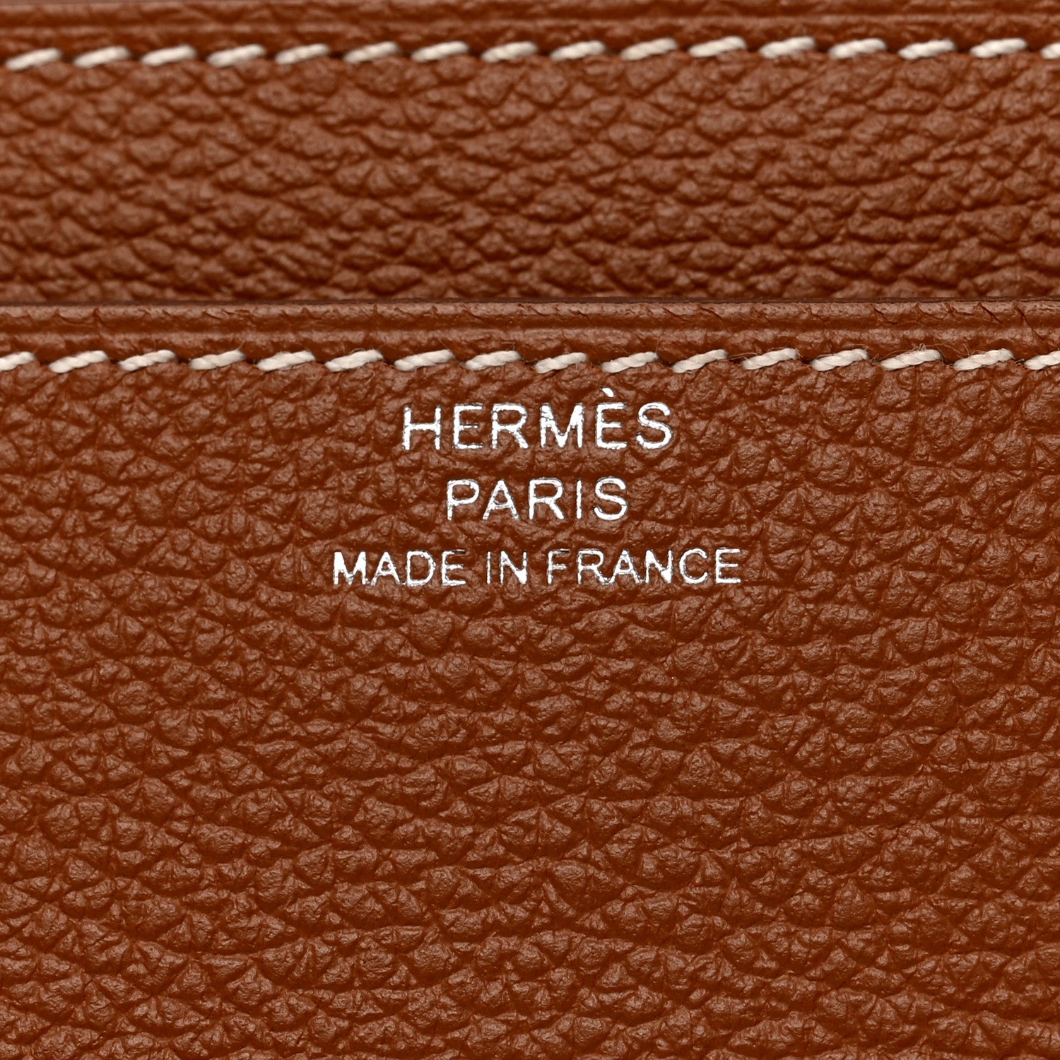 Hermes Evercolor Constance Wallet To Go Gold 6 of 8